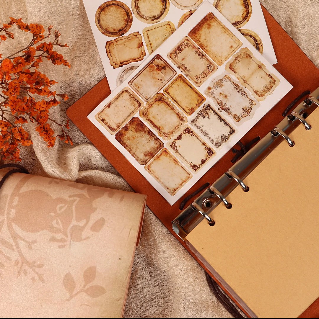 Vintage Style Journal Set - Hot Air Balloon