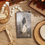 Feather Bookmarks - Black