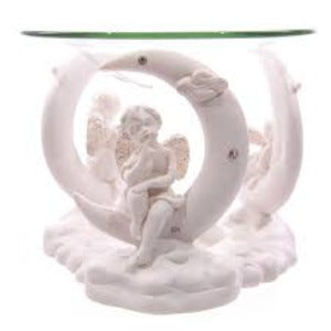 Moon & Cherub Oil Burner
