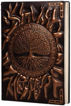 3D Embossed Antique Style Notebook - Tree of Life