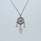 Sterling Silver Dreamcatcher Necklace