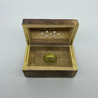 Mango Wood Incense Box with Incense Cones