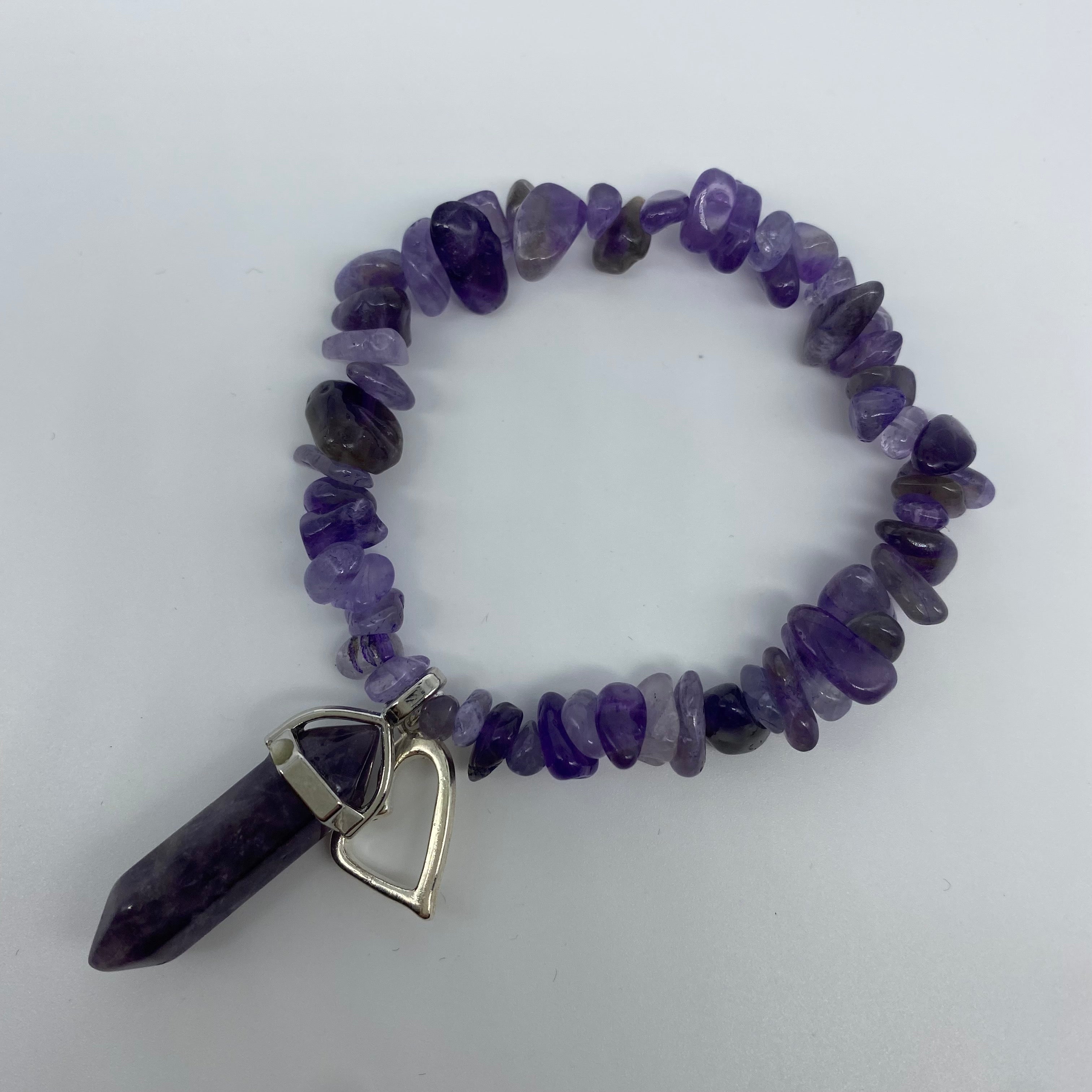 Amethyst Crystal Bracelet